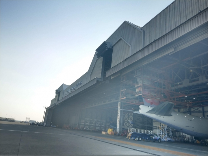 【承攬】中華航空二機棚維護工程 【承攬】中華航空二機棚維護工程