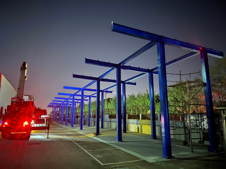 【承攬】中華航空公司-廠區道路拓寬及新設Dolly庫房工程 【承攬】中華航空公司-廠區道路拓寬及新設Dolly庫房工程
